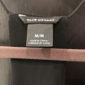Club Monaco Tops - Black club Monaco silk cami size M. Worn 2x. Club Monaco Tops - Black club Monaco silk cami size M. Worn 2x.
